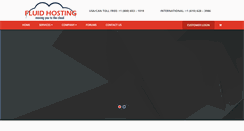 Desktop Screenshot of fluidhosting.com